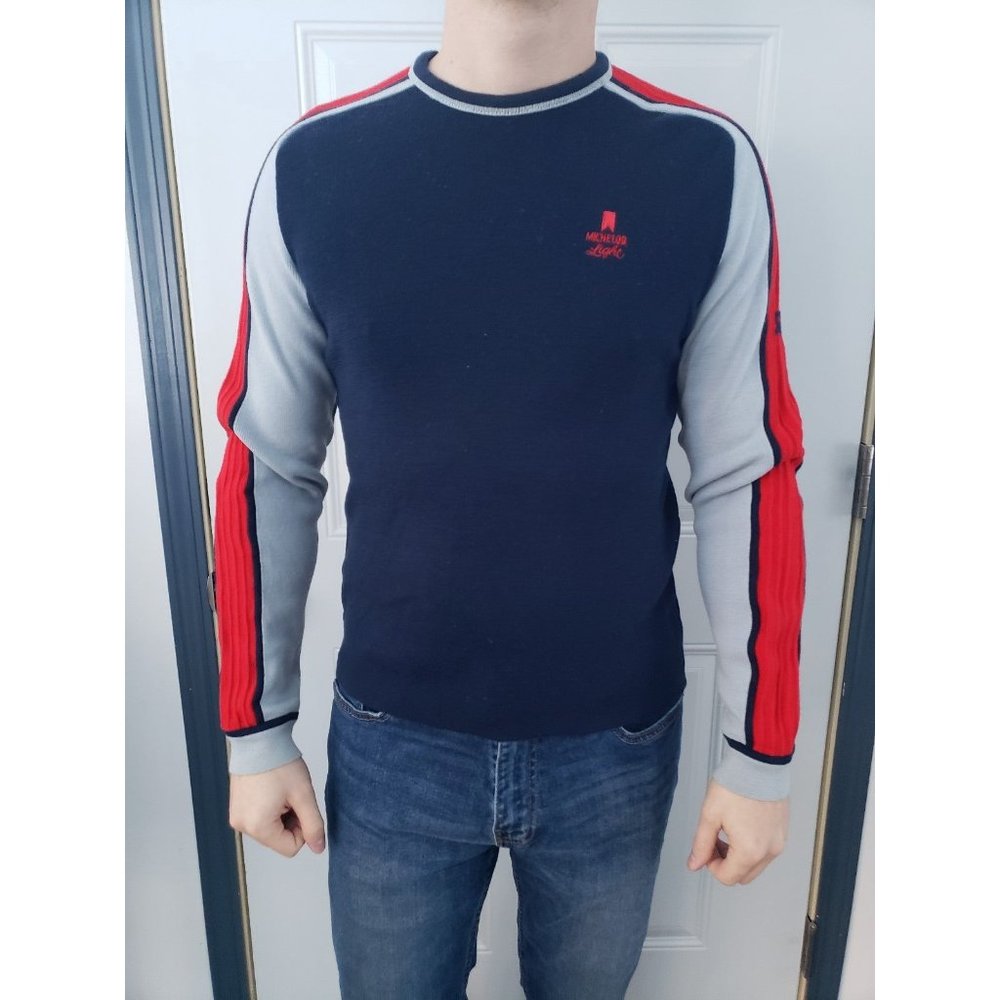 80s/90s Michelob Light Wool Sweater